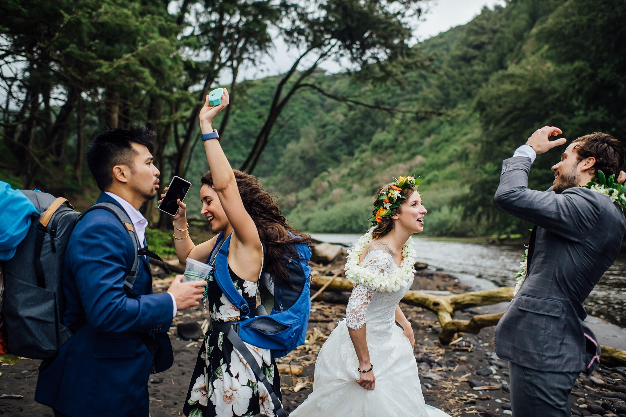 Big Island Hawaii Elopement and Wedding Photographer