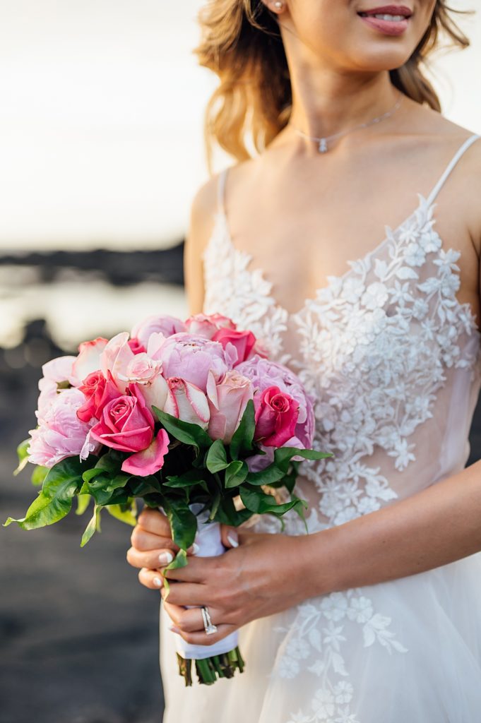 Wedding Bouquet for a Hawaii elopement