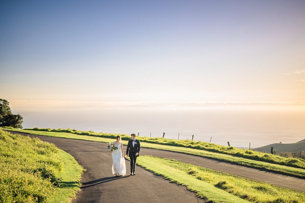 view of kahua ranch with the couple walking