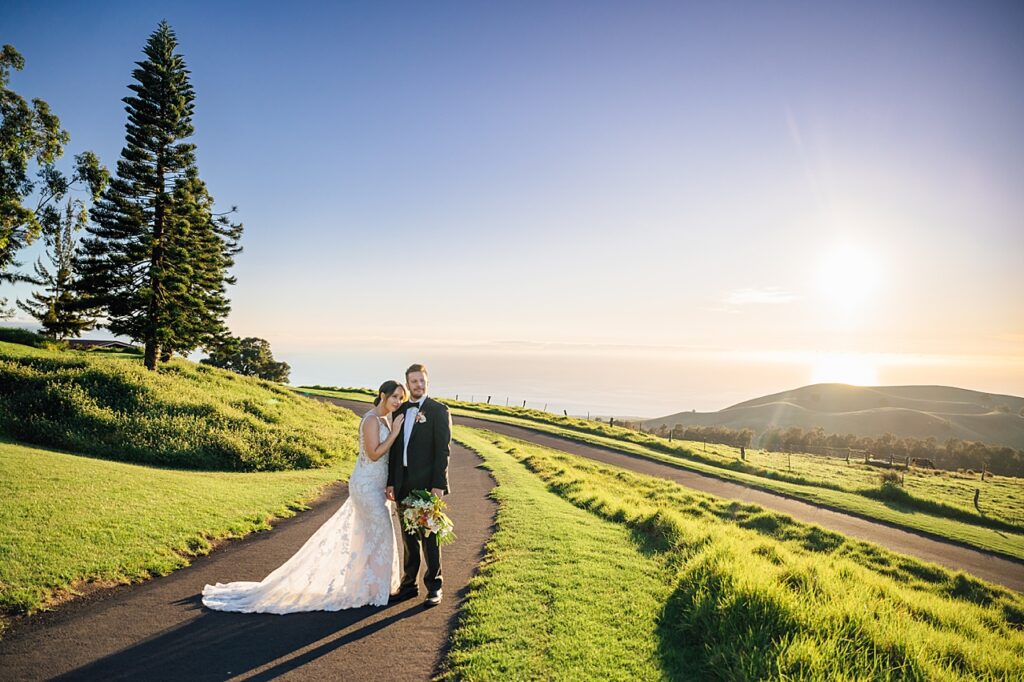 sweet embrace with the view of kahua ranch