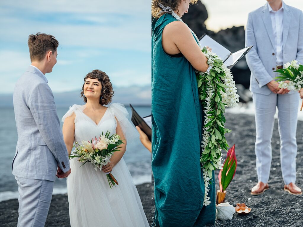 wedding ceremony on a beach