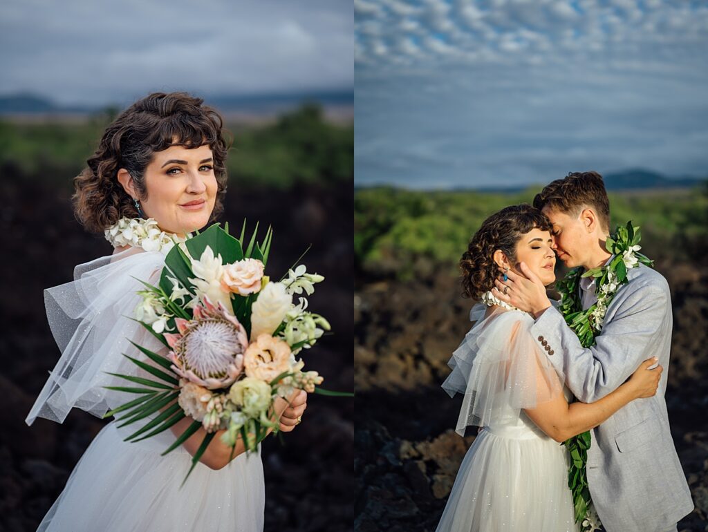 golden hour shoot with a beautiful couple